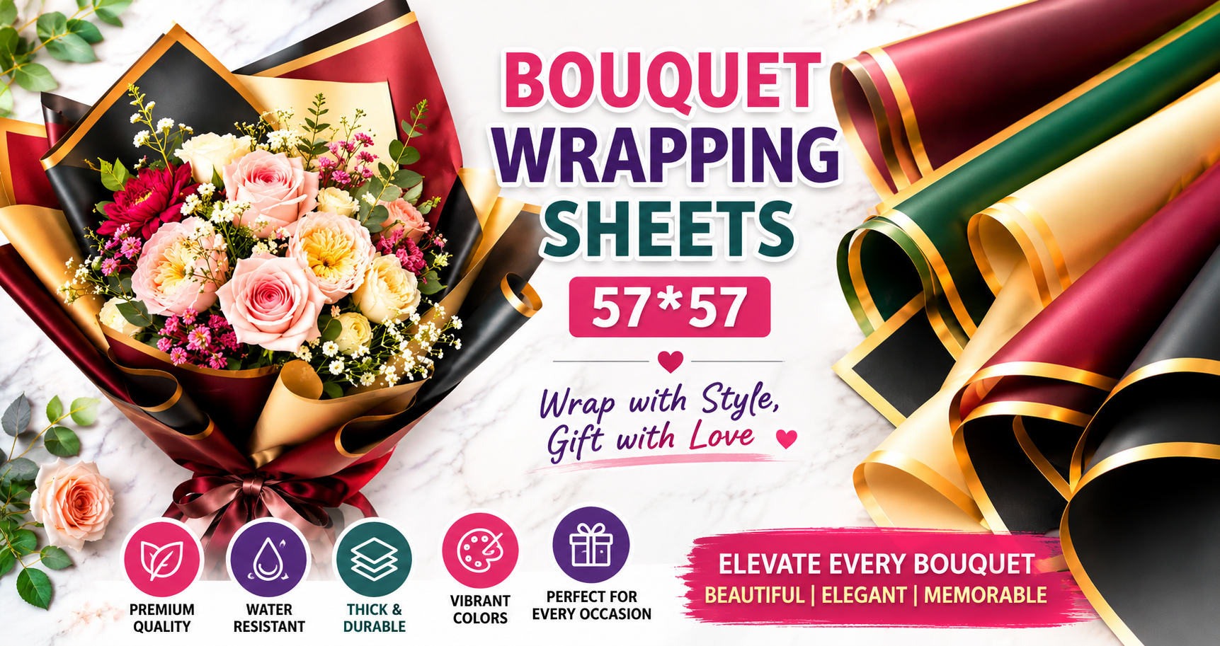 bouquet wrapping sheet (2)