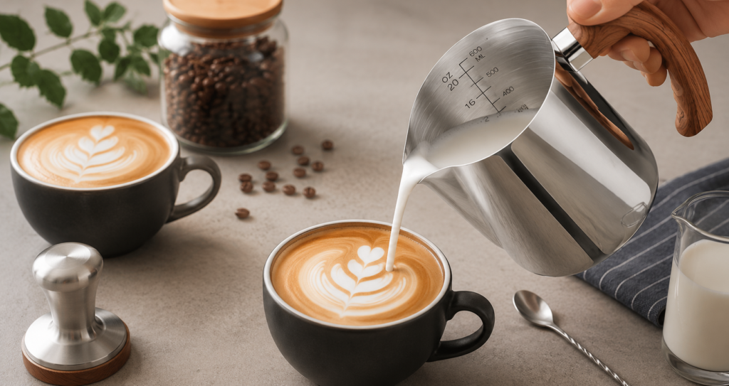milk frothing pitcher