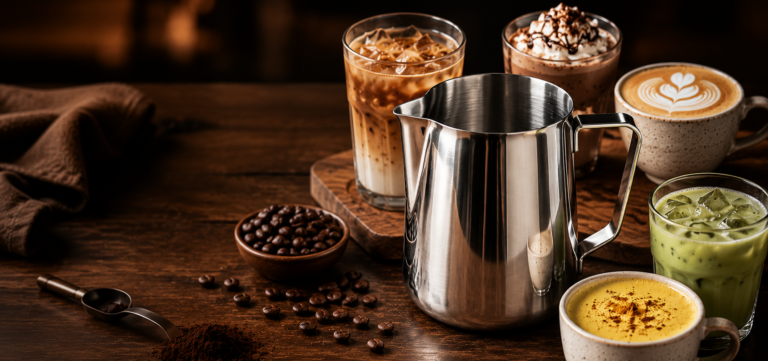 milk frothing pitcher