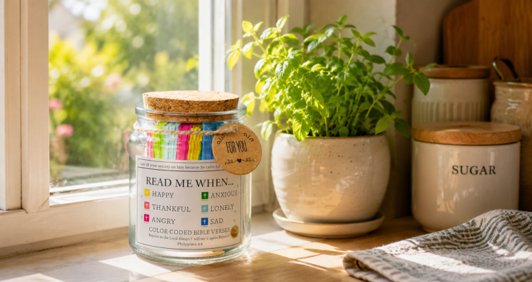 bible verses in a jar